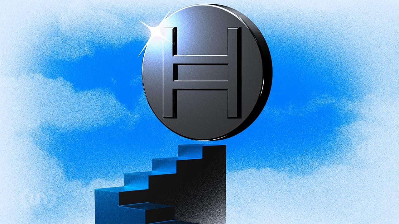 แนวโน้มราคาขาขึ้นของ HBAR ตลอดปีเสี่ยงเมื่อครอสโอเวอร์ &#8220;Death&#8221; ใกล้เข้ามา
