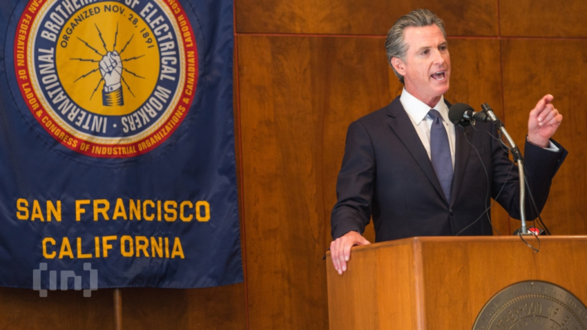 Gavin Newsom ผู้ว่าการรัฐแคลิฟอร์เนียลงมติว่าด้วยกรอบการออกใบอนุญาตสําหรับบริษัทคริปโต￼