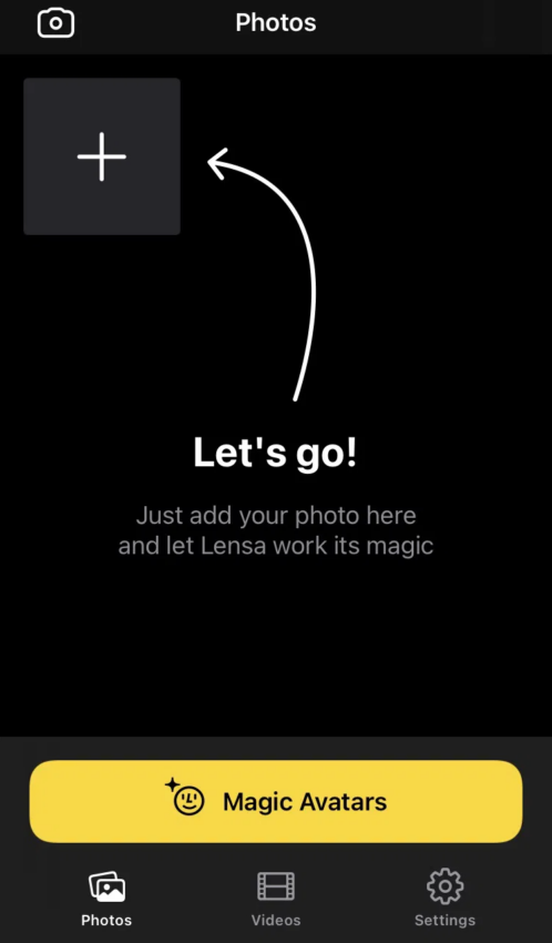 วิธีการใช้ Magic Avatars ของ Lensa