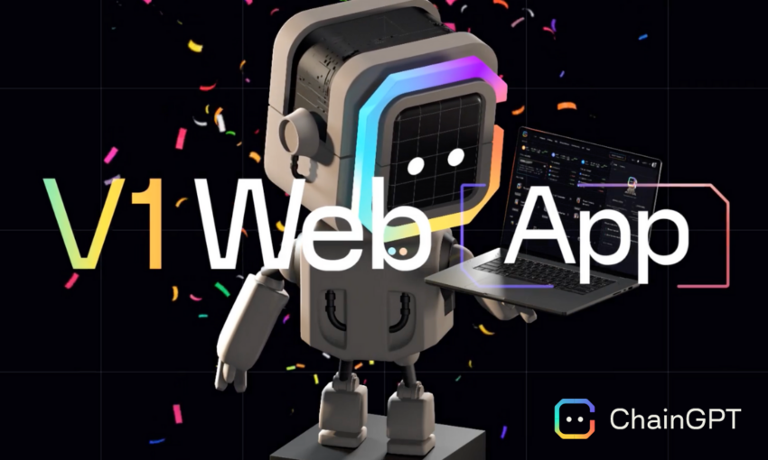 ChainGPT เปิดตัว V1 Dashboard พร้อมรับ Web3 และ AI