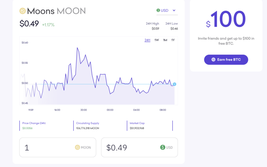 วิธีการซื้อโทเค็น MOON ของ Reddit ด้วยการใช้ CEX