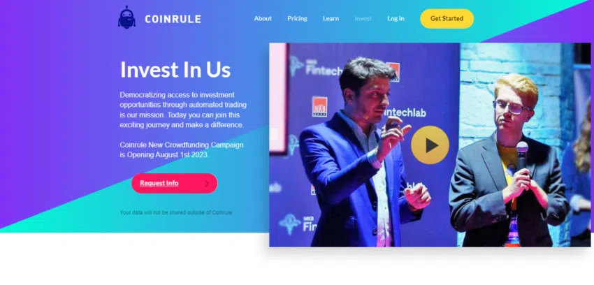 โบนัส/ข้อเสนอต่างๆ ของแพลตฟอร์ม Coinrule
