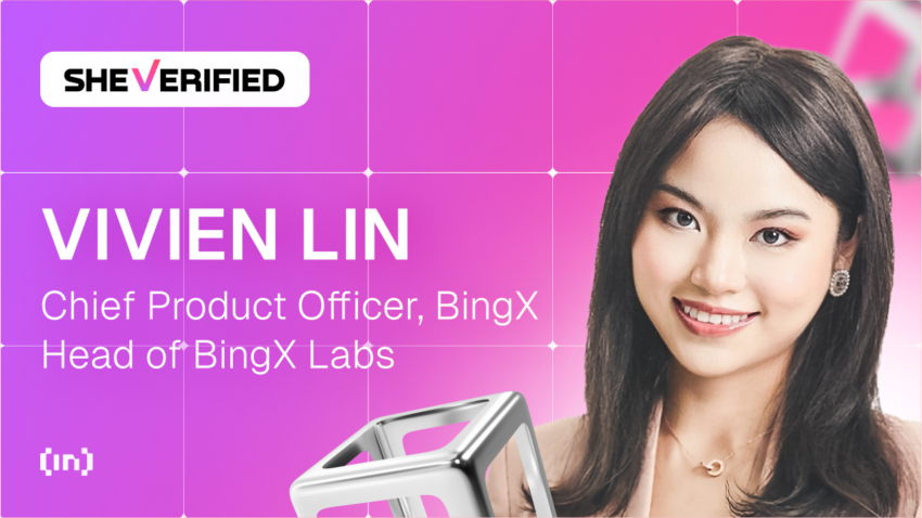 SheVerified: Vivien Lin หัวหน้าเจ้าหน้าที่ผลิตภัณฑ์ของ BingX ในการกำหนดอนาคตแห่งการรวมทุกคนในอุตสาหกรรมคริปโต