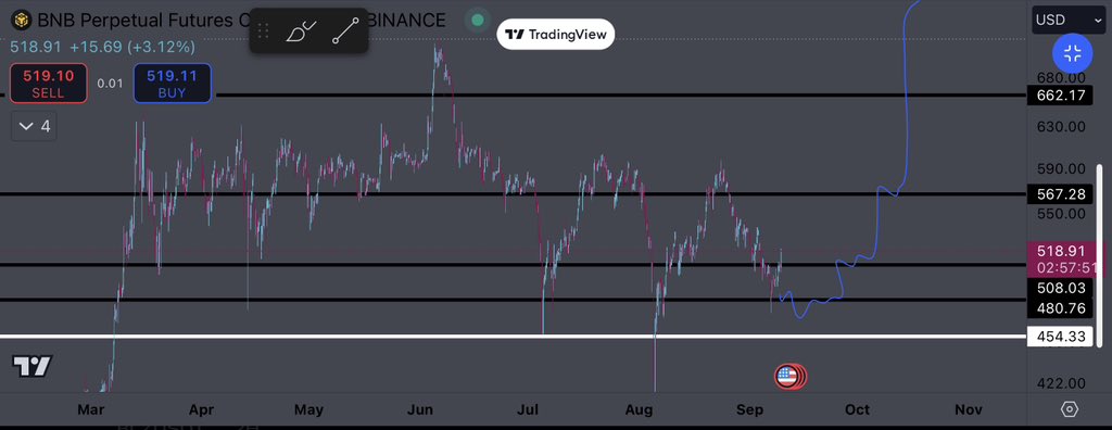 Binance Coin Price Analysis.