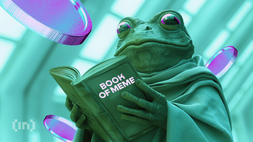 Book of Meme (BOME) มูลค่าตลาดพุ่งสูงสุดเป็นประวัติการณ์ ขณะที่ราคาพุ่ง 60%