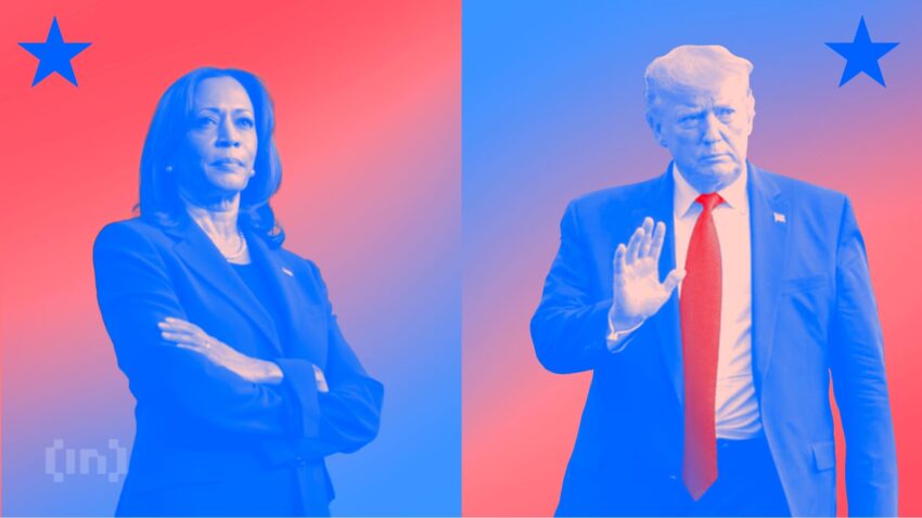 Donald Trump โอกาสชนะเลือกตั้งพุ่ง ทำให้ Memecoin ของ Kamala Harris ร่วง 28%