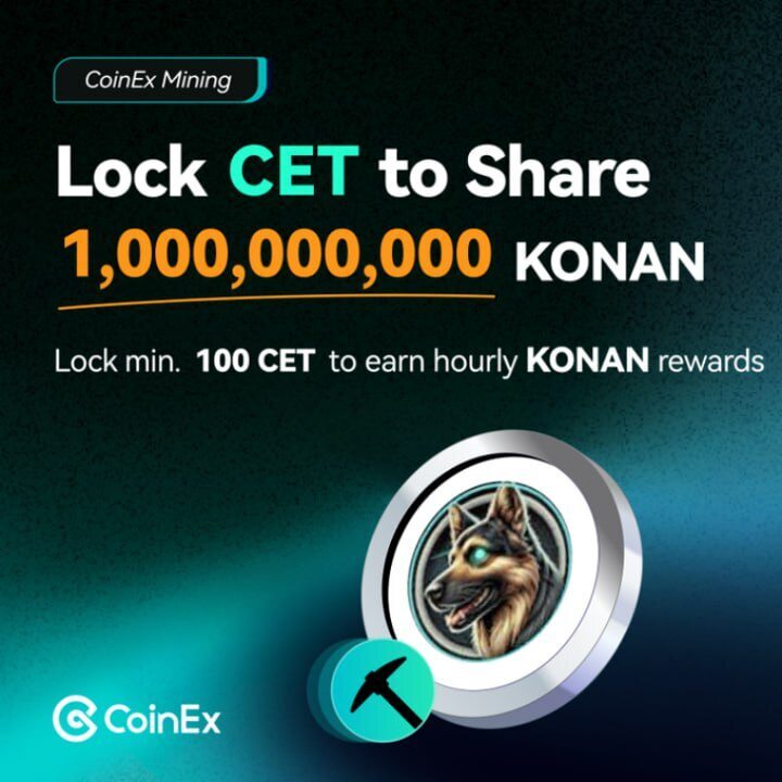 CoinEx เปิดตัวกิจกรรมขุดเหรียญครั้งที่ 3: แจก 1 พันล้านโทเค็น KONAN 