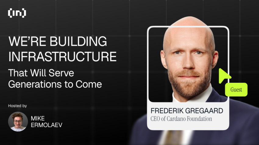 ซีอีโอ Cardano Frederik Gregaard: เรากำลังสร้างโครงสร้างพื้นฐานเพื่ออนาคต