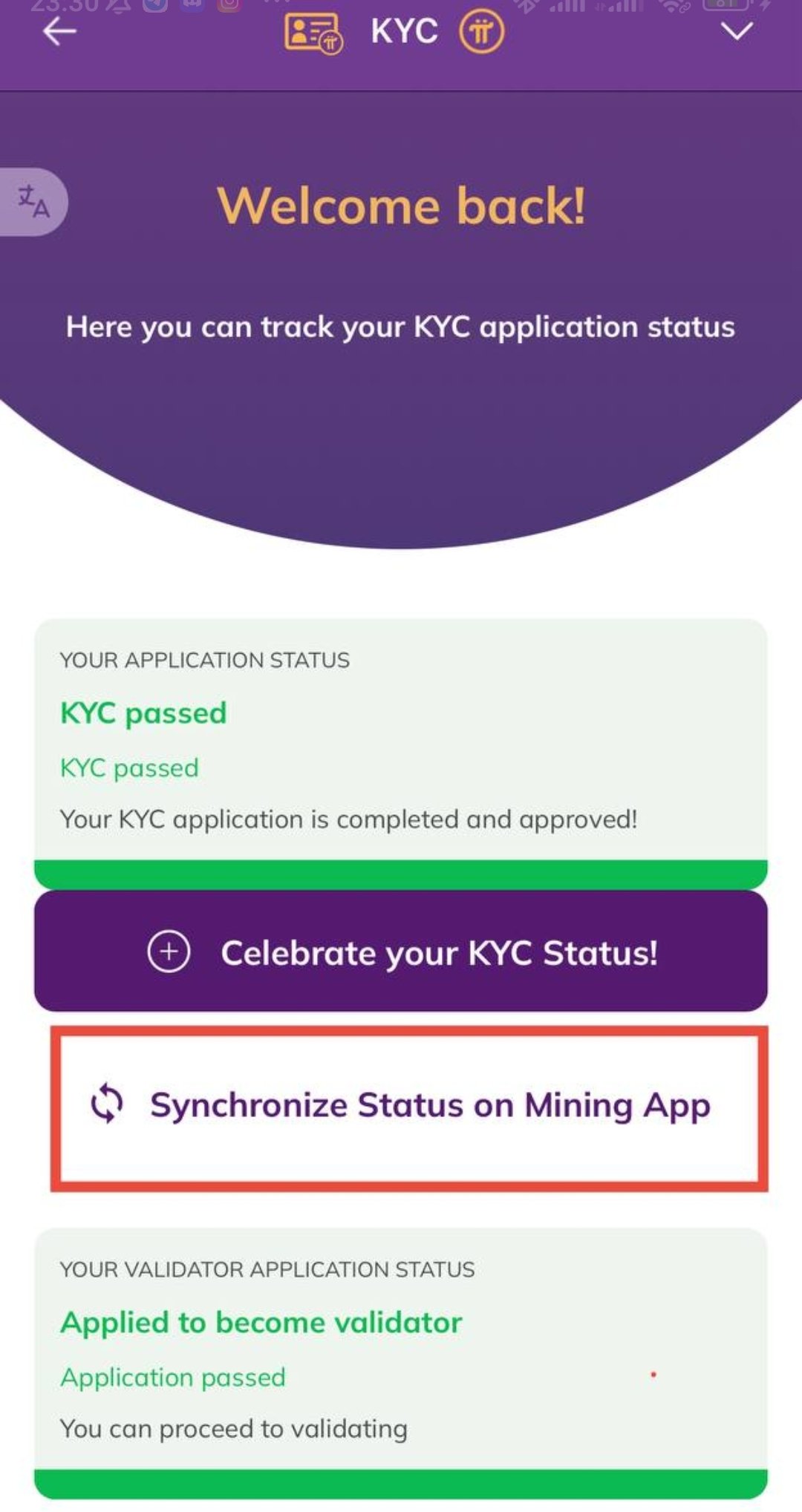 ฟีเจอร์ KYC ใหม่ของ Pi Network